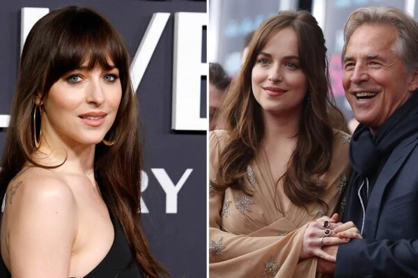 Dakota Johnson reveals that father Don Johnson cut her off after college rejection Don dakota.jpg